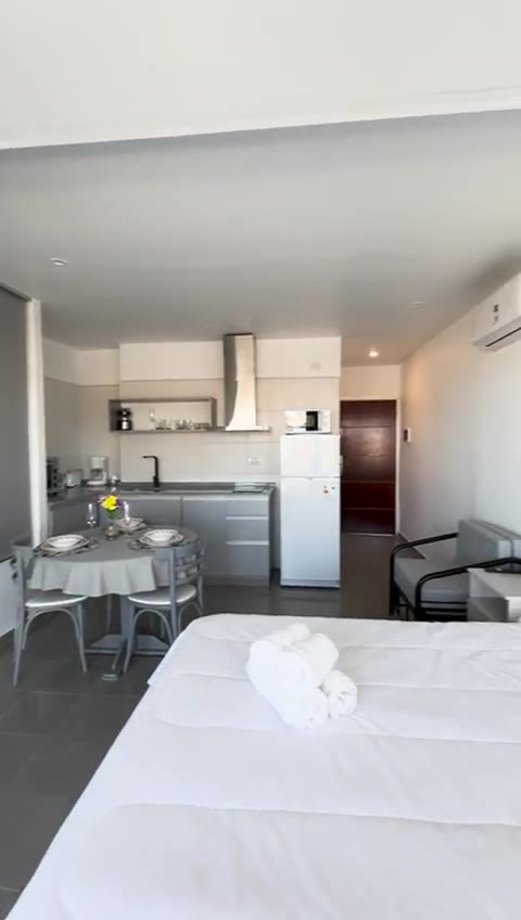 Cocina y ambiente de Estudio 1